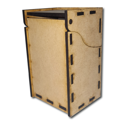 Hand-Tested Deck Box Laser File - Secure Friction Latch Design (AI, PDF, EPS, SVG)